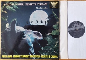 Maag Mendelssohn Midsummer Night’s Dream LP Decca SXL 2060 UK ED1 Asd Sax Rare - Imagen 1 de 2