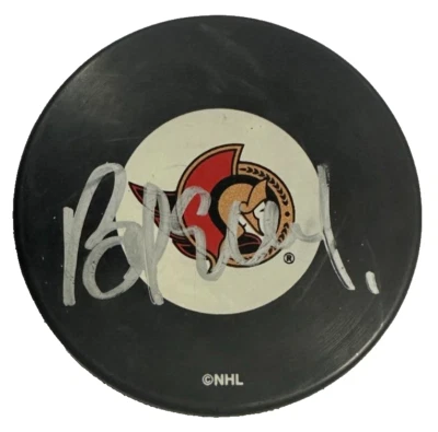 Ray Emery Autographed Ottawa Senators Hockey Puck BAS NHL - Image 1 of 3