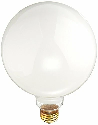 Bulbrite 150G40WH 150W G40 Globe 125V Medium Base Light Bulb, White - Image 1 of 1