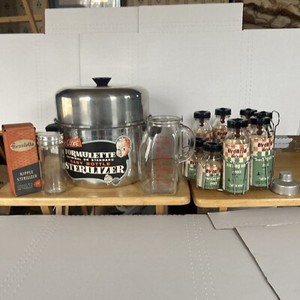 Pyrex Vintage NOS Baby Bottles And Sterilizer Kit Complete Never Used