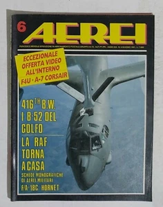 22852 Aerei - a. XIX n° 6 - 1991 - rivista aviazione - Picture 1 of 4