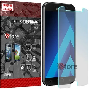 2 Glass Screen Protector For Samsung Galaxy A5 A520 2017 Save Display 5.2" - Picture 1 of 1
