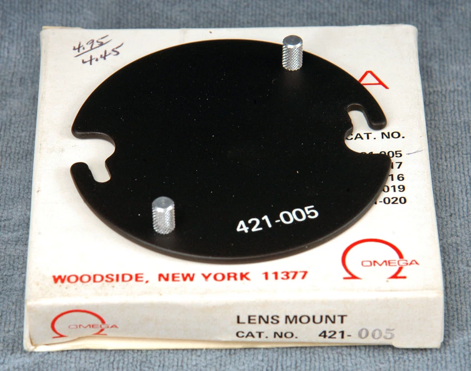 OMEGA #421-005 B22 B66 C67 PLACA DE LENTE EN BLANCO - NUEVO, NUEVO EN CAJA Foto 1 de 1