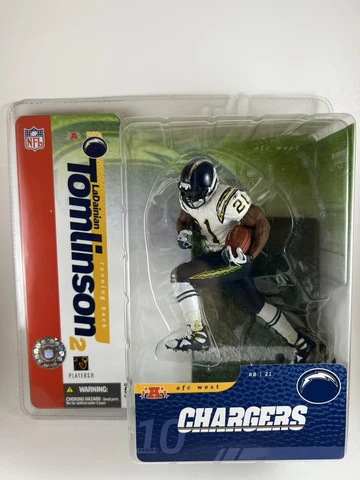 McFARLANE SPORTS PICKS NFL 10 SAN DIEGO CHARGERS LADAINIAN TOMLINSON VARIANT HOF Cover