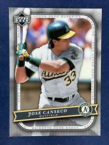 2005 Upper Deck Sweet Classics Silver #58 Jose Canseco Athletics /399