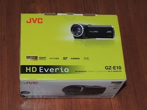 Open Box - JVC Everio GZ-E10 1080P HD Camcorder - BLACK - 046838049606 - Picture 1 of 5