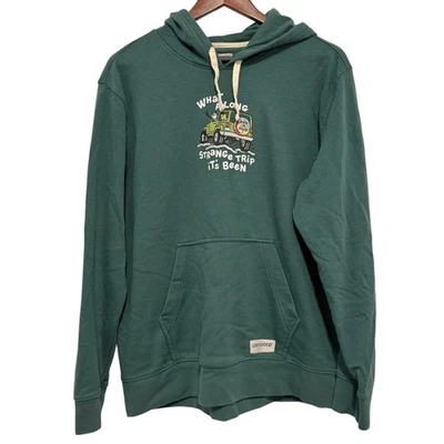Life Is Good Men's Jeep Jake Strange Trip Pullover Hoodie Sweatshirt Large - Image 1 of 4