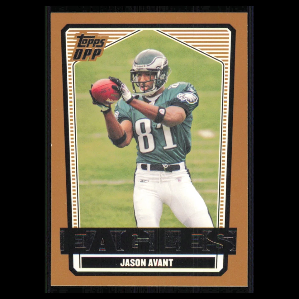 Jason Avant #97 2007 Topps Draft Picks - Prospects Philadelphia Eagles Football - Image 1 of 3