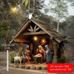 Religiöses Symbol Acrylanhänger Hängende Religiöse A2N5 Symbole O7F5 - Picture 1 of 27