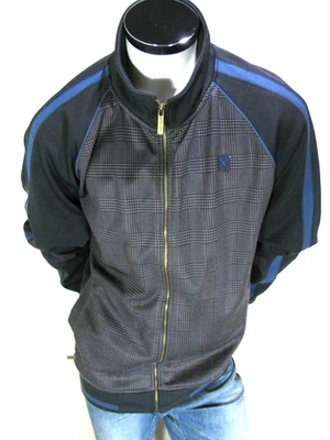 VTG Marc Echo Jacket Mens XL Full Zip Black Crew Neck Classic Fit Y2K Jacket - Image 1 of 4