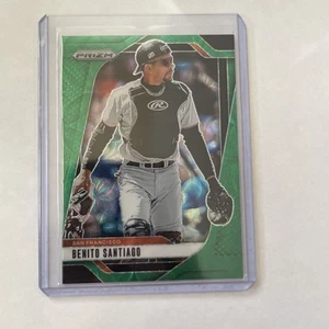2025 Panini Prizm Benito Santiago #243 Green Scope Prizm #39/75 Giants - Picture 1 of 2