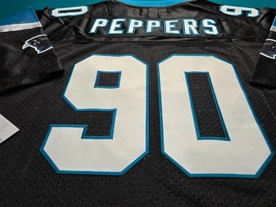 JULIUS PEPPERS CAMISETA RETRO PERSONALIZADA **XL* LOCAL, ¡COSIDA!  Foto 1 de 4