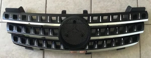 Black W164 Grille 05-08 ML Class, GRG-W164-0608-164D-BK, (Fits: Mercedes)) - Picture 1 of 2