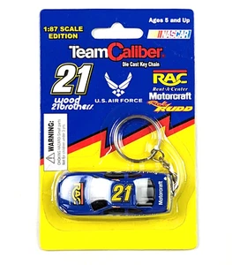 RICKY RUDD #21 NASCAR 1:87 Diecast Keychain 2004 Rent-A-Center Team Caliber - Picture 1 of 8