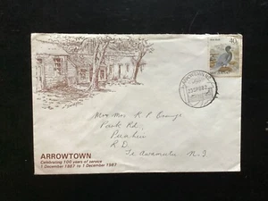 NZ 1982 Arrowtown  100 Years Advertising Cover and postmark (NZF237) - Picture 1 of 2
