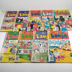 9 Issues Archie Series Laugh Including Mostly From 1978 but 1 is from 1975 VG+ - Picture 1 of 10