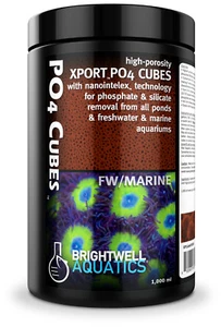 Brightwell Xport PO4 Cubes 250ml ultra aktiviertes Phosphat-Adsorptionsmedium - Bild 1 von 3
