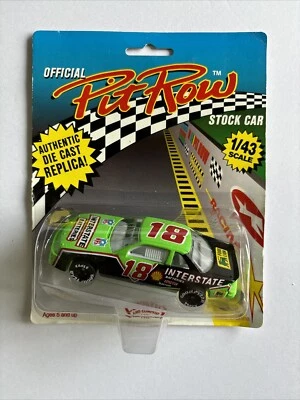 1992 Official Pit Row 1/43 NASCAR #18 Dale Jarrett Interstate Chevy Lumina - Imagem 1 de 4