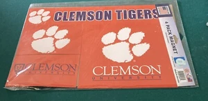 Clemson Tigers 4 Piece Magnet Set. NCAA Officially Licensed Product. Brand New! - Picture 1 of 3