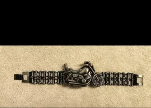 Quartz Motorcycle Watch Vintage Stainless Steel Japan Rare Da Vanci - Picture 1 of 4