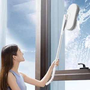 Bodenwischer Vibrationsmopp Akku Sprühmopp Wischmopp Elektrisch Mopp Mop 220V DE - Bild 1 von 11