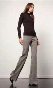 Avenue Montaigne NEU! Damen Hahnentritt ausgestelltes Bein Damen Pull-On Hose Größe 12 - Bild 1 von 10