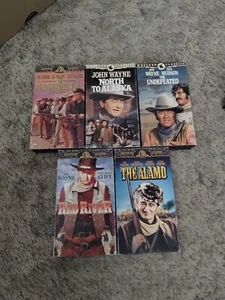 Five For $5 Westerns Lot VHS - Picture 1 of 1