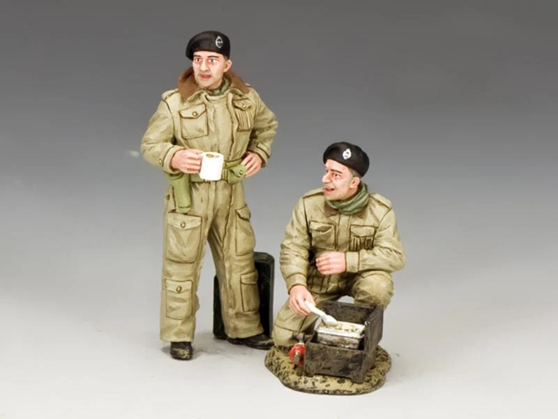 DD302 British Dismounted AFV (Armoured Fighting Vehicle) Crew Set #2 - K&C - Photo 1/1