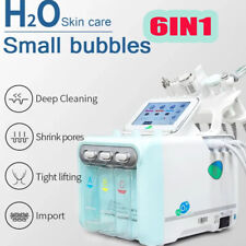 6in1 multifunctioanl hydrogen and oxygen bubbles Skin Scrubber Beauty Machine