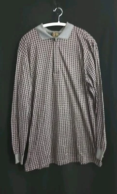 Camisa Bobby Jones Manga Larga Estampado Geométrico Talla XL z55 Foto 1 de 4