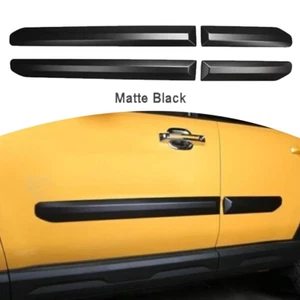 4PCS Door Side Sill Moulding Trims Plate Fits for Bronco Sport 2021-2024 - Picture 1 of 5
