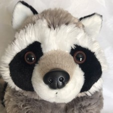 Wild Republic Raccoon Plush Gray 17”-2018 Woods Zoo