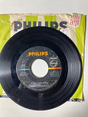 Dusty Springfield “Wishin’ And Hopin” 45 on PHILIPS Label…60’s Pop 1964 - Image 1 of 2