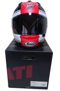 Arai RX-7X Ducati Corse V3 Corsair-X L size 59-60cm With Clear Shield Snell JP - Picture 1 of 7