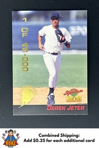 Signature Rookies #35 Derek Jeter Greensboro Hornets 1994 - Imagen 1 de 2