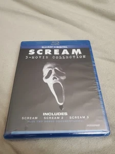 Scream Trilogy: 3-Movie Collection (Blu-ray) NEW/SEALED - Picture 1 of 2
