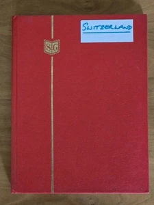 Switzerland Stamps - Unsorted Early Collection in Small Stock Book - On 14 Pages - Picture 1 of 15