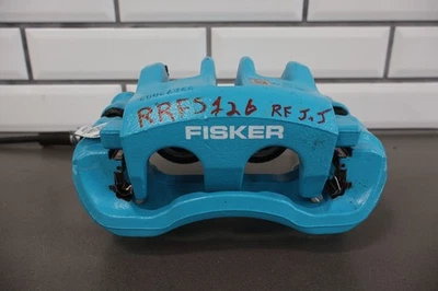 Pinza de freno Fisker Ocean One 2023 delantera derecha OEM (azul) con manguera (3 k) Foto 1 de 4