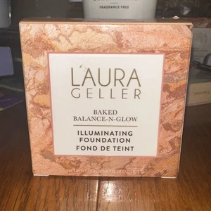 Laura Geller Baked Balance-N-Glow Illuminating Foundation Medium 0.28 oz NIB - Picture 1 of 2