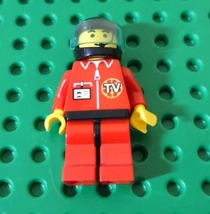 LEGO TV Logo Giacca Rossa con Cuffie Minifigure twn025 Solo TV Chopper 6425 - Foto 1 di 1