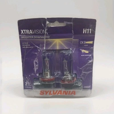 SYLVANIA H11 XtraVision Performance bombilla halógena faro haz alto - 2 bombillas Foto 1 de 4