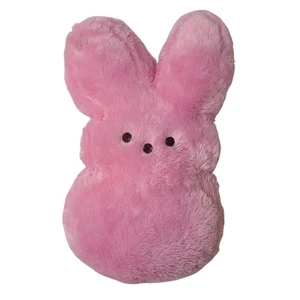Peeps Peluche Coniglietto Rosa Shaggy Coniglio Grande 16" Peluche Appena Nato - Foto 1 di 7
