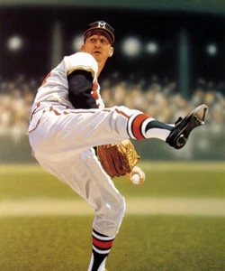 Milwaukee Braves Warren Spahn 8x10 Photo MLB Baseball Print #5 - Picture 1 of 1