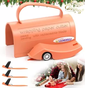 Geschenkpapierschneider, Papierschneider Schieber, Geschenkpapierschneider mit 3 austauschbaren - Bild 1 von 8