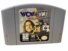 WCW vs. NWO World Tour (Nintendo 64, 1997) Authentic N64 n64 Tested Works