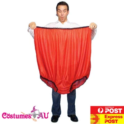 Giant Granny Undies Costume Adult Momma Grandma Underwear Stag Party Bloomers - Image 1 of 4