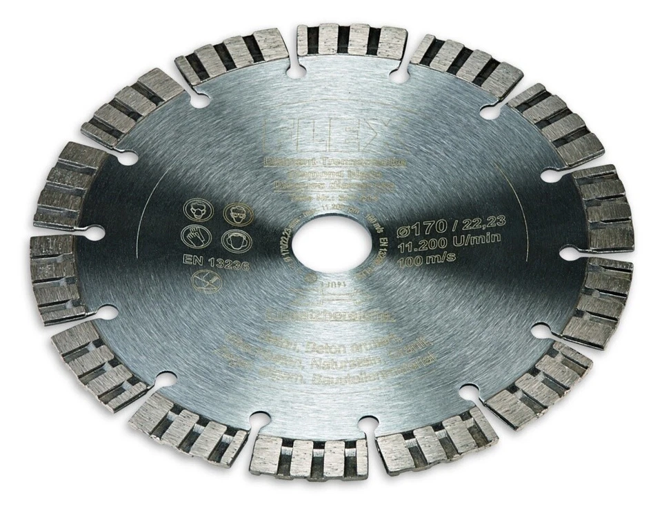 FLEX 170mm Diamanttrennscheibe 347.515 für CS 60 Wet Nass Diamant Steintrenner 3