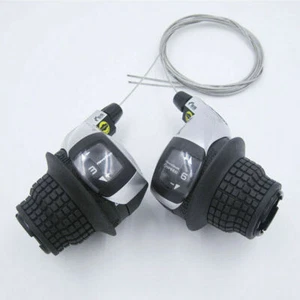 Shimano SL-RS45 Revo Shift MTB Bike Shifter Lever RS41 3/6/7/8 Speed Twist Grip - Picture 1 of 17