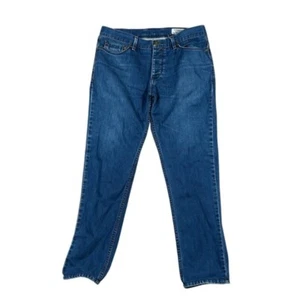 Lois Sta Monica Slim Fit Crop Cotton Jeans Button Fly Columbia Women's Size 34 - Picture 1 of 13