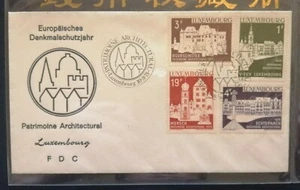 FDC Luxembourg 1975 (4v Stamps Cover) - Picture 1 of 2